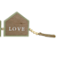 Habitat for Humanity Faith Hope Love House Beaded Chain, 24"