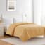 Yellow Path Geo Pinsonic Quilt, Full/Queen