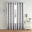 Providence Blakely Ogee Grey Light Filtering Curtain Panel, 84"