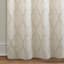 Providence Blakely Ogee Taupe Light Filtering Curtain Panel, 84"