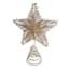 Gold Glittered Star Tree Topper, 7"