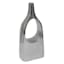 Laila Ali Silver Open Bottle Vase, 11"