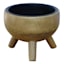 Wooden Candle Holder, 3"