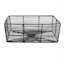 Tracey Boyd Charcoal Grey Rectangle Metal Storage Basket, Medium