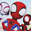 Spidey & Friends Canvas Wall Art, 12"
