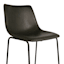 Crosby St. Drake Barstool, Dark Grey