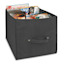 Storage Cube with Handle, Black