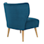 Tracey Boyd Beckett Accent Chair, Teal Velvet