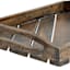 Dark Brown Wood Decorative Tray, 12x10