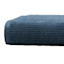 Honeybloom Waffle Textured Blue Bath Towel, 30x54