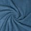 Honeybloom Waffle Textured Blue Bath Towel, 30x54