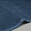 Honeybloom Waffle Textured Blue Bath Towel, 30x54