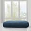 Honeybloom Waffle Textured Blue Bath Towel, 30x54