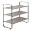 3-Tier Heavy Duty Shoe Rack, Grey