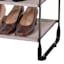 3-Tier Heavy Duty Shoe Rack, Grey