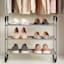 3-Tier Heavy Duty Shoe Rack, Grey