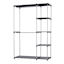 Freestanding Metal Garment Rack, Black