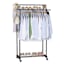 2-Bar Wheeled Garment Rack