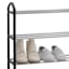 5-Tier Metal Shoe Rack, Black