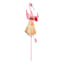 Yellow & Pink Hula Flamingo Yard Pick, 24"