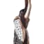 Oversized Silver & Brown Elephant Decor, 39"