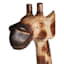 Oversized Giraffe Decor, 46"