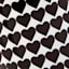 Black, White & Pink Heart Mug, 16oz