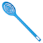 Blue Nylon Slotted Serving Spoon