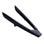 Black Nylon Kitchen Tongs