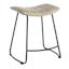 Crosby St. Jude Grey Backless Counter Stool, 24"