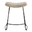Crosby St. Jude Grey Backless Counter Stool, 24"