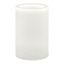 White Wax LED Wavy Top Pillar Candle, 2x3