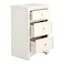 3-Drawer Providence Rachel Wooden Cabinet, White