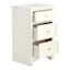 Providence Rachel 3-Drawer Wood Cabinet, White