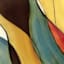 Glass Framed Coalescence I Single Mat Wall Art, 32"