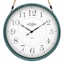 Hanging Green Round Wall Clock, 16"