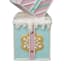 Mrs. Claus' Bakery Stacked Gingerbread Gift Box Decor, 14"
