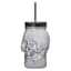 Smoke Glass Skull Sipper