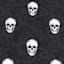 Black Lace Skeleton Echo Doormat, 17x27