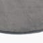 Washable Bliss Charcoal Faux Rabbit Shaped 30X47