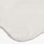Washable Bliss Silver Faux Rabbit Shaped 30X47