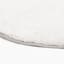 Washable Bliss Silver Faux Rabbit Shaped 30X47