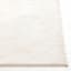 Bliss White Faux Rabbit Fur Washable Accent Rug, 2x4