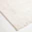 Bliss White Faux Rabbit Fur Washable Accent Rug, 2x4