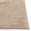 Bliss Taupe Faux Rabbit Fur Washable Accent Rug, 2x4