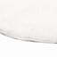 White Faux Rabbit Fur Washable Bliss Rug, 3x4
