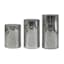 Providence 3-Pack Silver Mercury Glass LED Pillar Candles