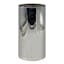 Providence Silver Mercury Glass LED Pillar Candle, 4x8