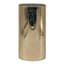 Providence Gold Mercury Glass LED Pillar Candle, 4x8