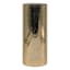 Providence Gold Mercury Glass LED Pillar Candle, 4x10